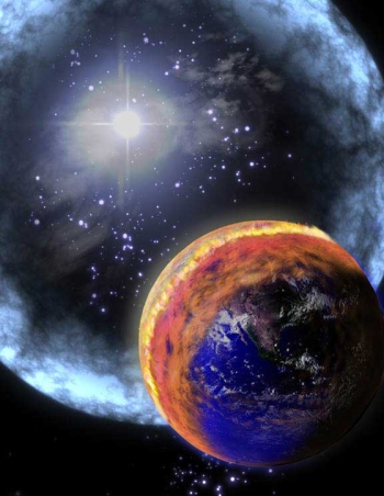 Although it is thought that an earth-cooking gamma ray burst is extremely unlikely anytime soon: once every 15 billion years (universe is almost 14 billion years old and earth is only 6 billion years old)...if one did happen would this be considered a "non-routine social problem"?